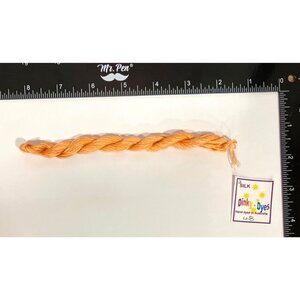 Dinky Dyes #48 Peach 100% Silk Embroidery Thread 8 Mtrs Cross Stitch